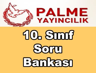 Palme yayınları 10. sınıf soru bankası kitapları