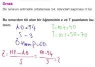 Standart Puanlar T Ve Z Puani Konu Anlatimi Cozumlu Sorular Video Kpss