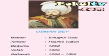 Osman Bey (1299 – 1326)