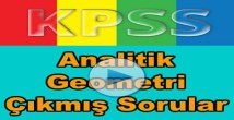 Kpss analitik geometri çıkmış soru çözümleri