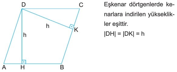 eskenar dortgen ozellikleri alani konu anlatimi sorulari cozumleri 10 sinif