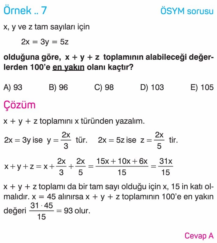 temel kavramlar konu anlatimi test sorulari cozumleri tyt matematik