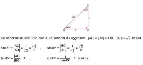 ozel-acilarin-trigonometrik-oranlari-45-derece