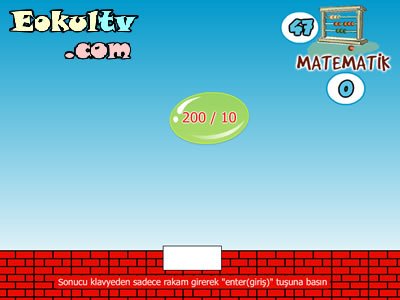 Balon Patlatma oyunu