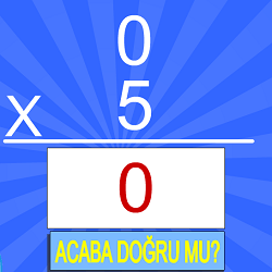 Çarpım Tablosu Oyunu içeriğine ait görsel
