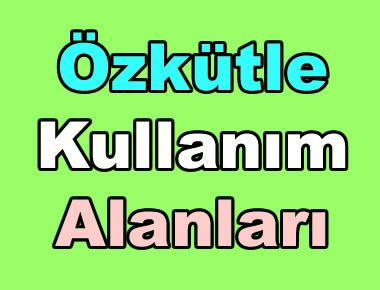 Günlük yaşamda özkütlenin kullanımı 9.Sınıf Fizik içeriğine ait görsel