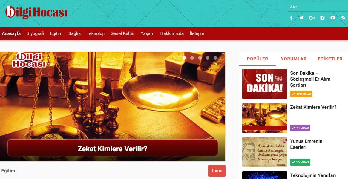 Bilgiye Ulaşmak Artık Bilgihocasi.com ile Çok Kolay içeriğine ait görsel