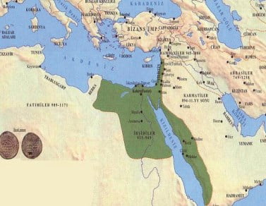 İhşidiler (Akşitler) (935 – 969) 9.Sınıf Tarih içeriğine ait görsel