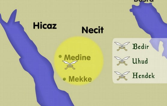 İslamiyetin Doğuşu ve Yayılışı Hz. Muhammed Dönemi 9. Sınıf Tarih içeriğine ait görsel