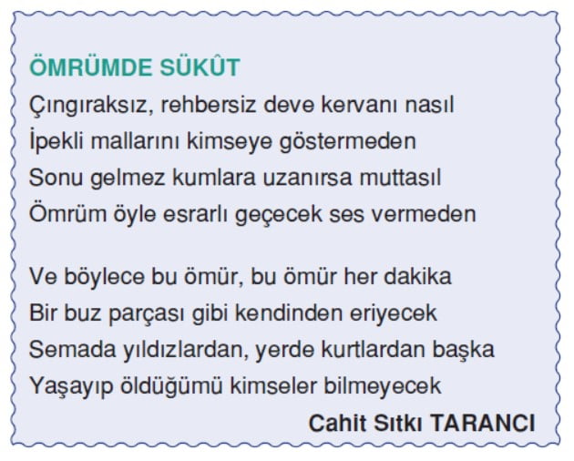 Saf Siir Ozellikleri