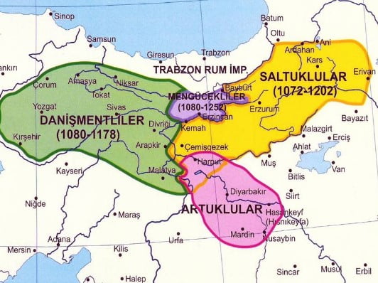 Saltuklular (1072-1202) 10.Sınıf Tarih içeriğine ait görsel