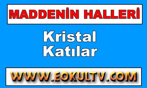 Amorf ve Kristal Katılar 9. Sınıf Kimya içeriğine ait görsel