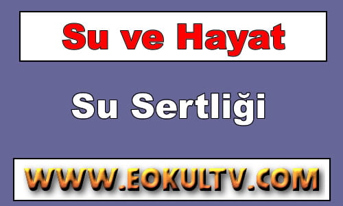 Su Sertliği 9.Sınıf Kimya içeriğine ait görsel