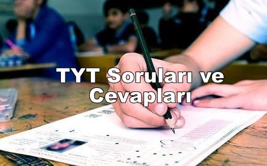 2019 TYT Soruları ve Çözümleri içeriğine ait görsel