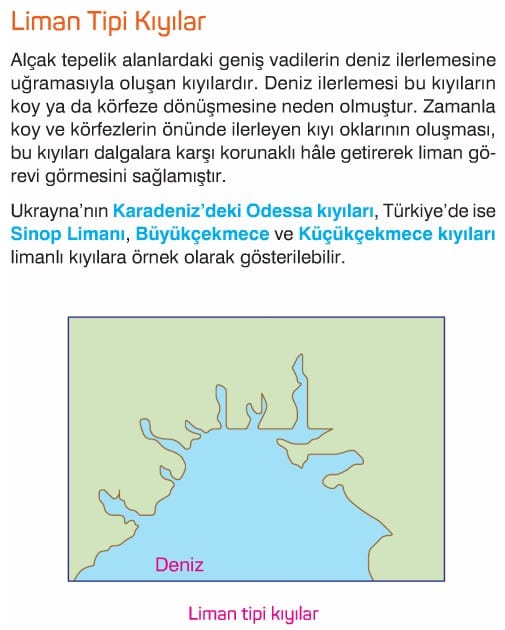 Dış Kuvvetler konu anlatımı özet ders notu 10. Sınıf coğrafya