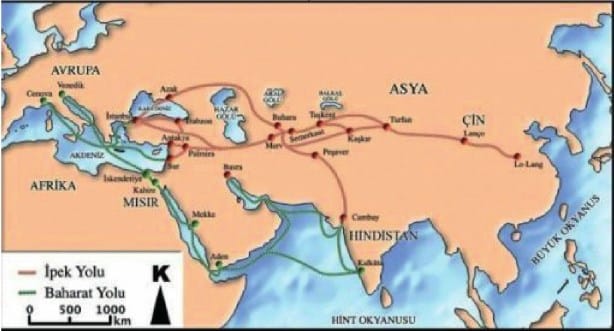 Medeniyete Yön Veren Tarihi Ticaret Yolları 6. Sınıf Sosyal Bilgiler Konu Anlatımı
