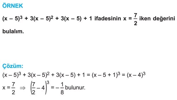 Polinomlarda çarpanlara ayırma soruları çözümleri örnek 25