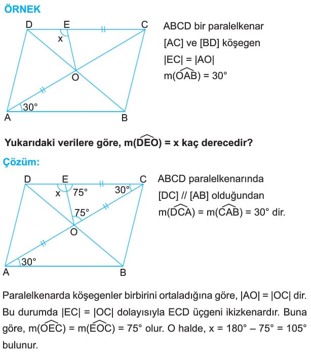 Paralelkenar Ozellikleri Alani Konu Anlatimi Sorulari Cozumleri 10 Sinif