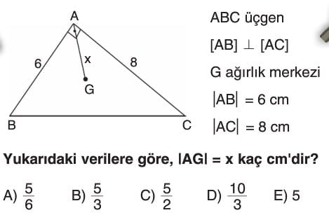 ucgende kenarortay agirlik merkezi test sorulari cozumleri 9 sinif tyt matematik ucgende kenarortay agirlik merkezi test sorulari cozumleri 9 sinif tyt matematik