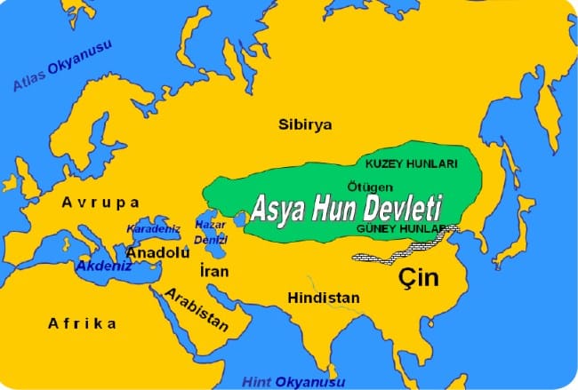 Asya Hun Devleti (Büyük Hun İmparatorluğu) Özellikleri TYT-AYT içeriğine ait görsel