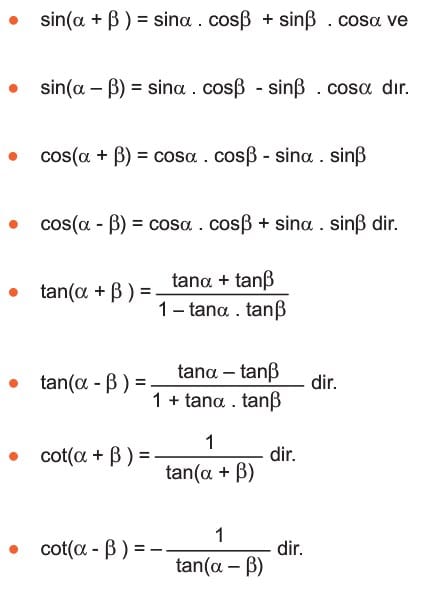 Trigonometri Toplam Fark Formulleri Konu Anlatimi Sorulari Cozumleri 12 Sinif Ayt