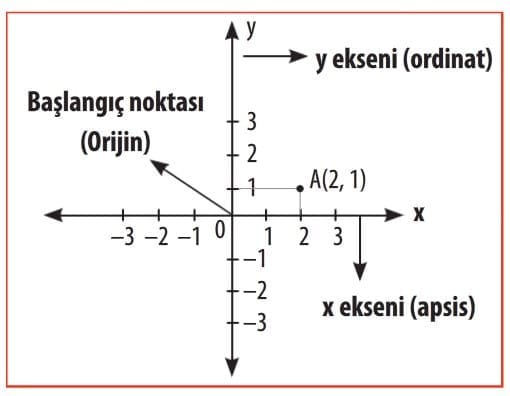 Koordinat Sistemi 8. Sınıf | Online Eğitim Sitesi - E-Okulum