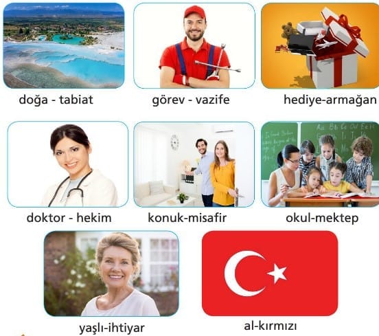 Eş Anlamlı (Anlamdaş) Sözcükler 5.Sınıf Türkçe içeriğine ait görsel