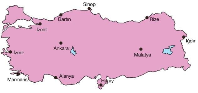 turkiye nin mutlak matematik ve goreceli konumu tyt cografya konusu