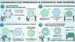 Çokgenlerle İlgili Problemler 11. Sınıf Matematik içeriğine ait görsel