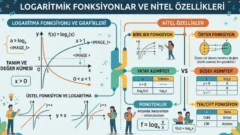 Logaritmik Fonksiyonlar ve Nitel Özellikleri 11. Sınıf Matematik içeriğine ait görsel